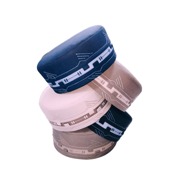🧢 Islamic Prayer Caps – Premium Suiting Fabric | Custom Sizes | FK-04212025-1754